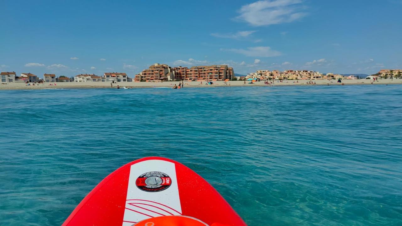 Appt T1 Bis, Terrasse Face Mer, Renove, Climatise Leucate Exterior foto